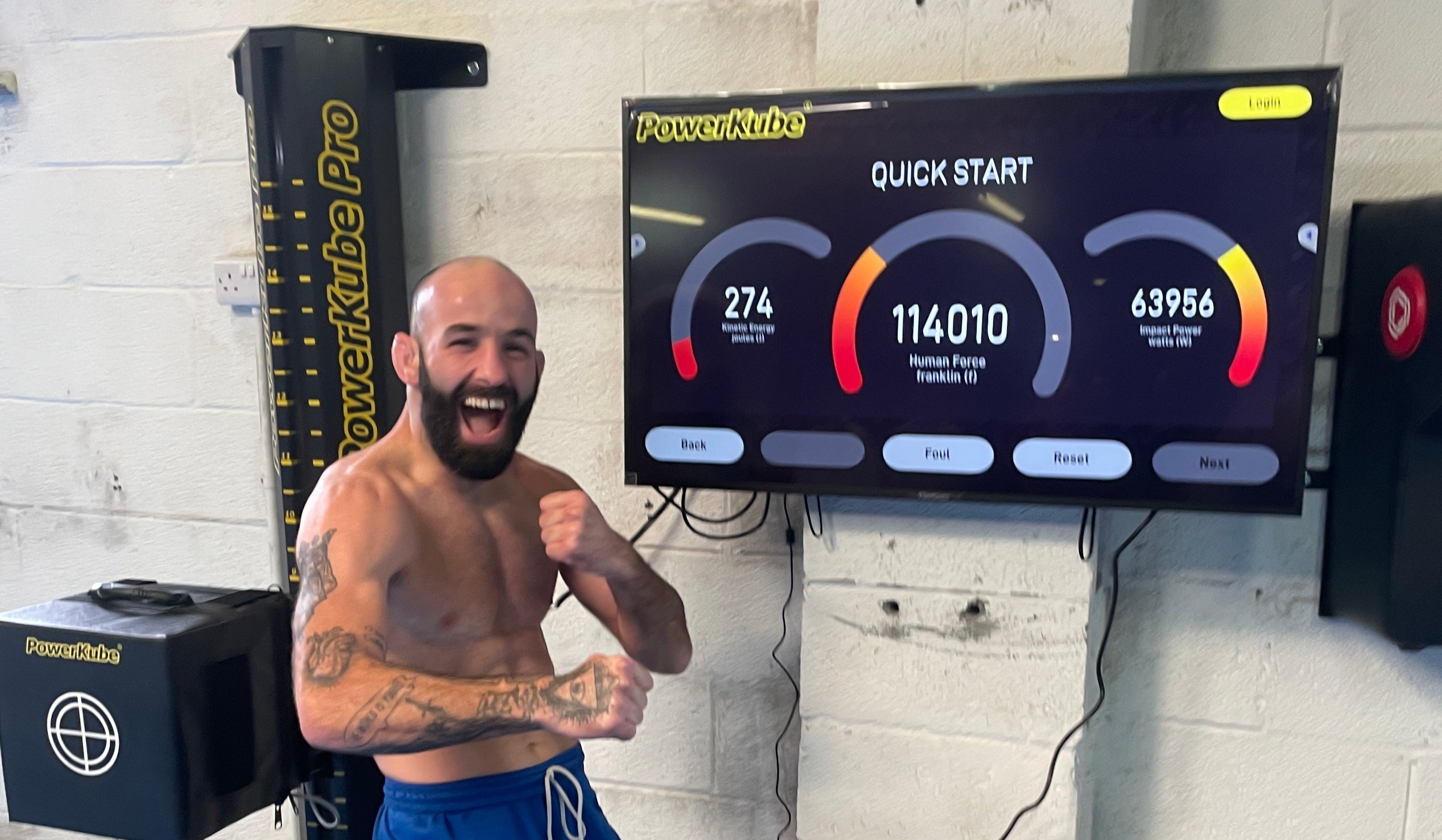 Unleash Real Knockout Power: Kickboxing Power Training with PowerKube